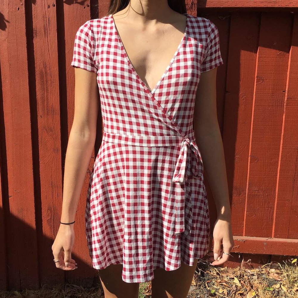 Red Polka Dotted Romper